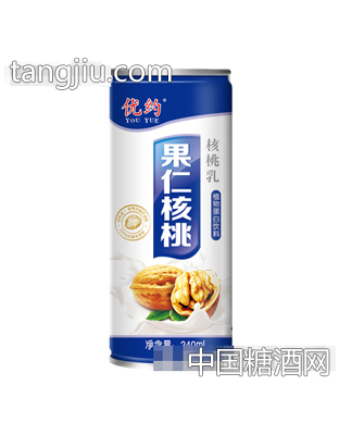 优约果仁核桃核桃乳240ml