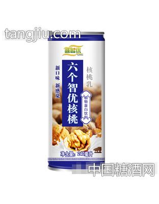 露智优六个智优核桃乳240ml