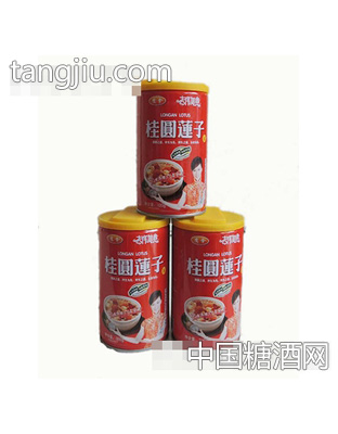 鹰拿桂圆莲子粥罐装