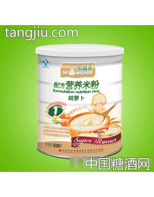 纽加素1段胡萝卜营养米粉
