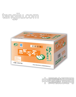 小花牛苹果蜜茶500ml×15瓶