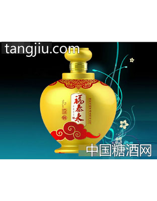 福泰来酒43度1500ml黄坛