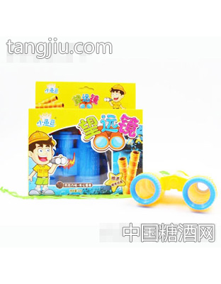 小鱼哥望远镜巧克力味夹心蛋卷