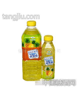 新森态果汁菠萝粒饮料