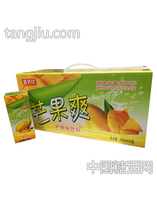 金名仕芒果爽饮料250mlX20盒