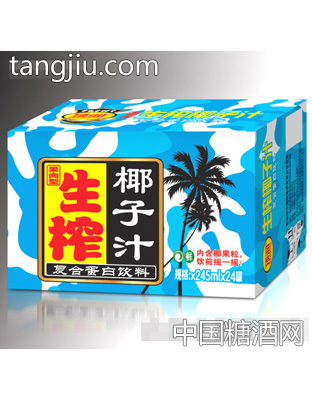 245mlx24罐顶润生榨椰子汁