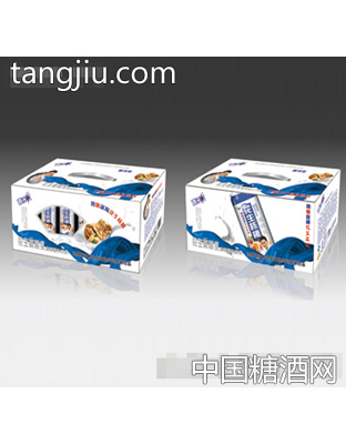 喜多力花生核桃乳开窗礼盒