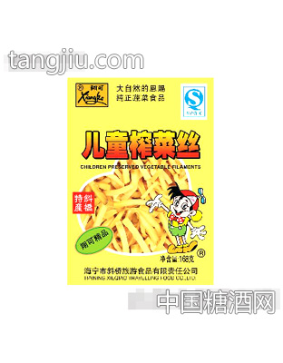 儿童榨菜丝168g