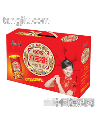 席福纪桂圆莲子八宝粥礼盒