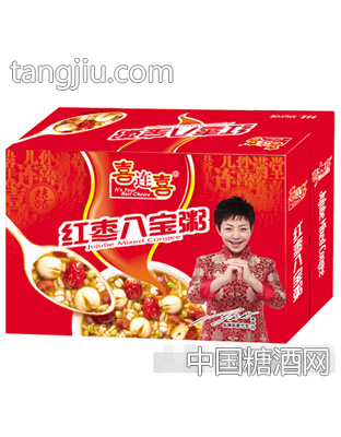 喜加喜红枣八宝粥箱装