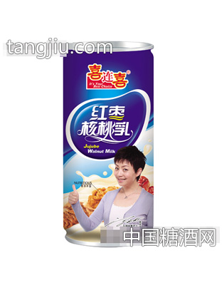 喜连喜红枣核桃乳