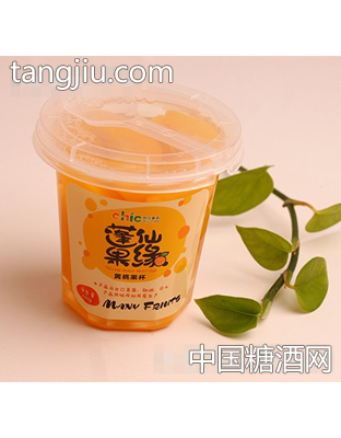 莲仙果缘黄桃果杯230g