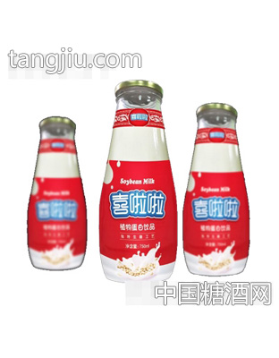 喜啦啦植物蛋白饮料瓶装750ml