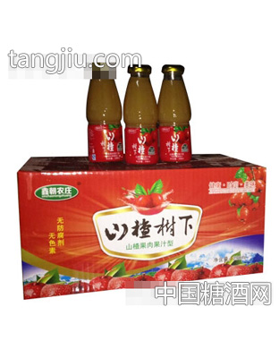 鑫朝农庄山楂树下山楂汁