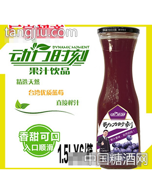 1.5L动力时刻蓝莓汁饮料