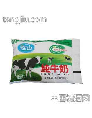 生态纯牛奶　227G