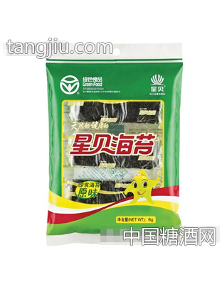 星贝即食海苔6g原味