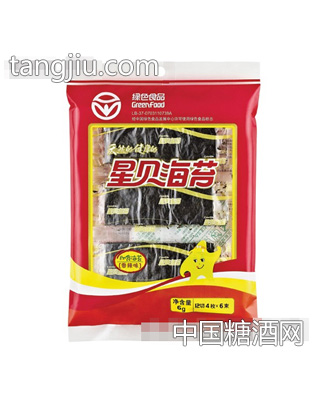 星贝即食海苔6g香辣