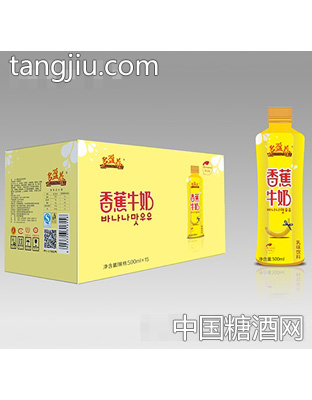 多盈养香蕉牛奶乳味饮料500ml