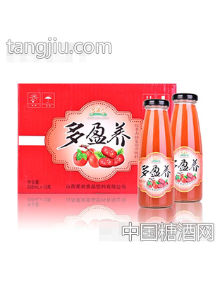 多盈养红枣山楂复合汁饮料268ml
