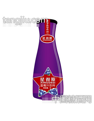 星得斯蓝莓汁饮料1L
