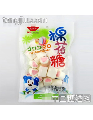 合佳合草莓甜卷棉花糖90克