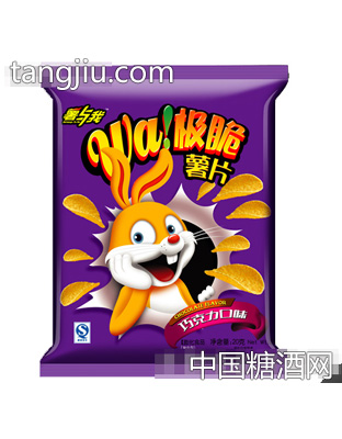 薯与我巧克力味薯片袋装
