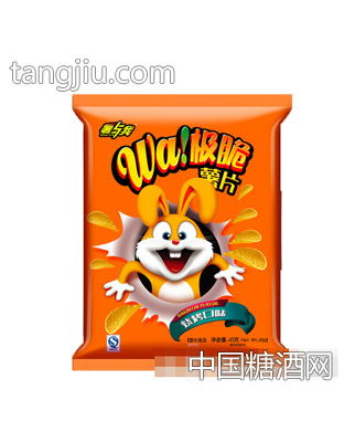 薯与我烧烤味薯片袋装