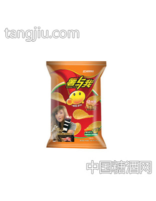 薯与我烧烤味薯片袋装新版