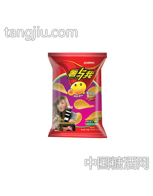 薯与我香辣味薯片袋装新版