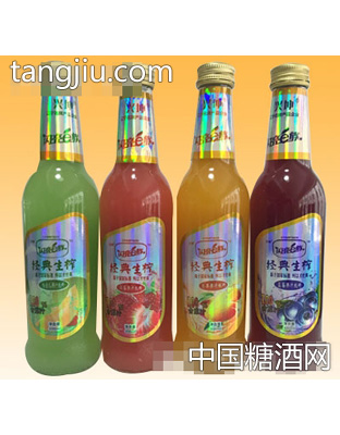 闪亮e族玻璃瓶经典生榨