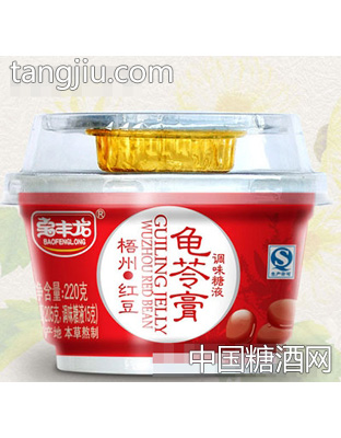 宝丰龙红豆龟苓膏220克