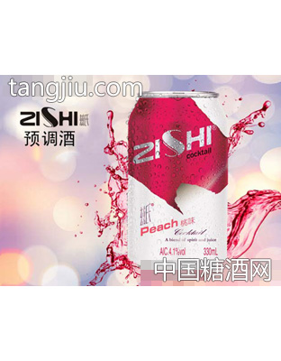 易拉罐蜜桃味