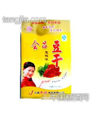 会昌豆干泡椒味40g