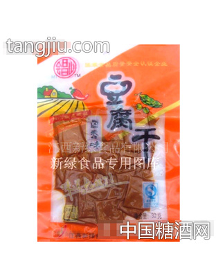 会昌山牌豆腐干（卤香味90克)