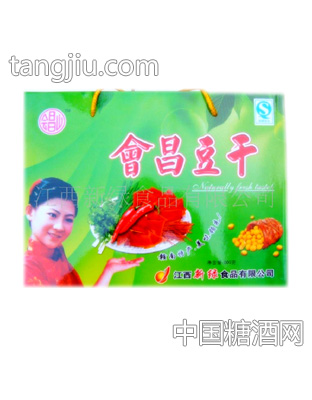 礼盒精装会昌豆干800g