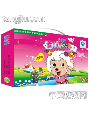 喜洋洋与灰太狼乳酸饮品