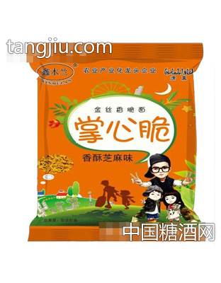 鑫木兰掌心脆香酥芝麻味散称