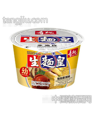寿桃生面皇碗面(幼)单碗装鲍鱼鸡汤味