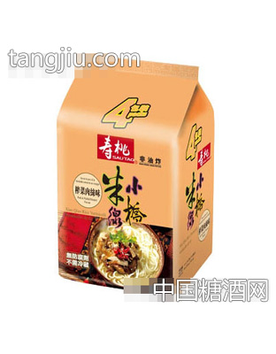 寿桃小桥米线4包装榨菜肉丝汤味