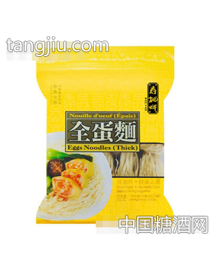 寿桃袋装全蛋面(粗)