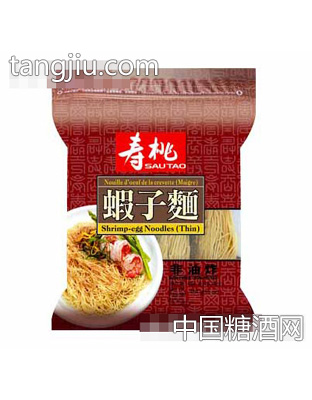 寿桃袋装虾子面(幼)