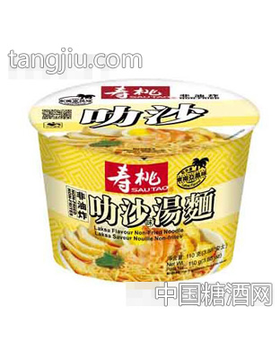 寿桃汤面单碗装叻沙味