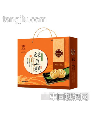 心特软尚礼绿豆糕红盒