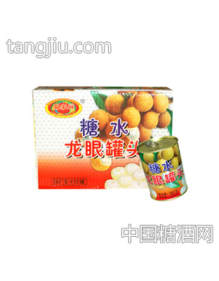 箱装糖水龙眼罐头
