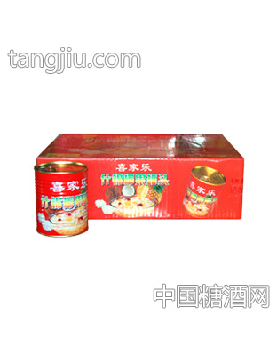 箱装喜家乐什锦椰果
