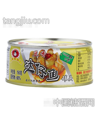 豆香达仔鱼罐头150g