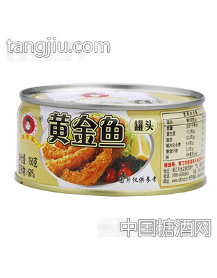 豆香黄金鱼罐头150g