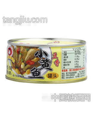 豆香小黄鱼罐头150g