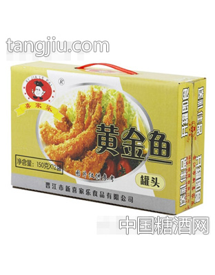 黄金鱼罐头整箱